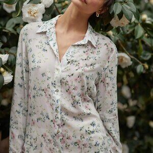 Bella Dahl Painted Petals Button Down